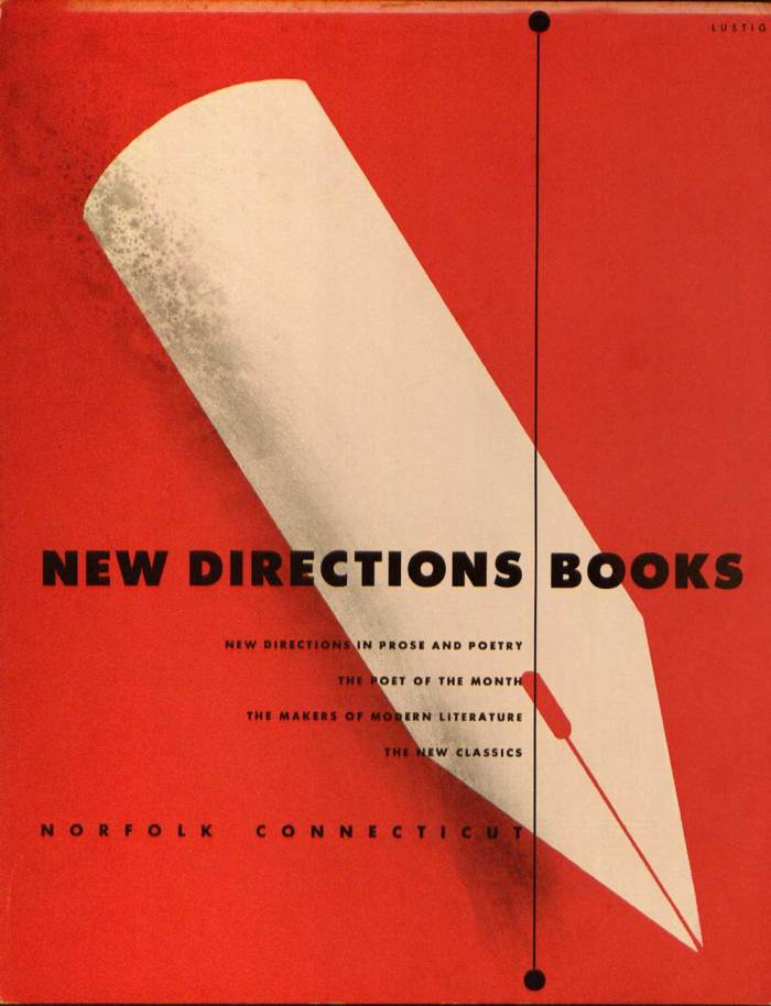 New Directions Books designed by Alvin Lustig